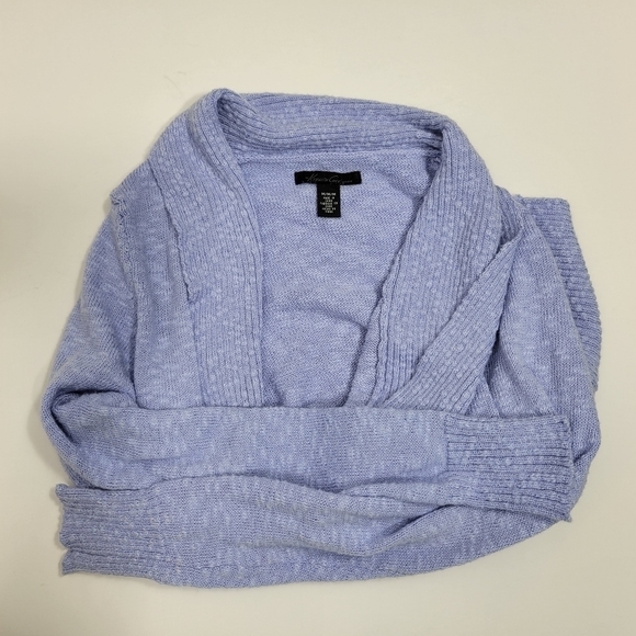Kenneth Cole NY Womens Light Blue Sweater in a Size Medium - Picture 10 of 13